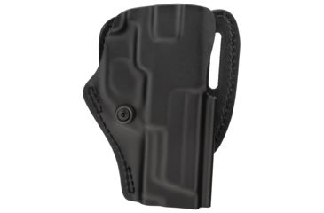 Image of Safariland 5197 Range Series Open Top Mid-Ride w/Flex Belt Slide, S&amp;W M&amp;P 9mm, .40 4.25in., Plain Black, Right Hand, 5197-219-411