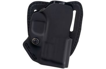 Image of Safariland 5197 Range Series Open Top Mid-Ride w/Flex Belt Slide, Springfield XDS Compact 45, Plain Black, Right Hand, 5197-45-411