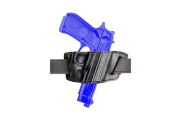 Image of Safariland 527 Belt Slide Open Top/Open Bottom , S&amp;W 4006, STX Plain Black, Left Hand, 527-140-62
