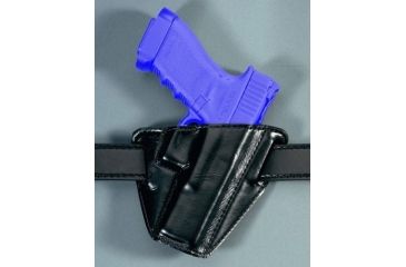 Image of Safariland 528 Open Top Pancake Holster - Plain Black, Left Hand 528-183-62