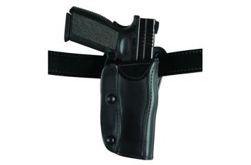 Image of Safariland 567 Custom Fit Belt Slide , S&amp;W N-Frame 4in. , Plain Black, Left Hand, 567-12-412