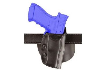 Image of Safariland 568 Custom Fit for Revolvers Holster - STX Plain Black, Right Hand 568-09-411