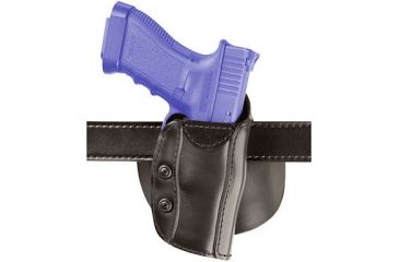 Image of Safariland 568 Custom Fit Holster - Carbon Fiber Look Black, Left Hand