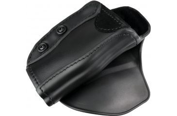 Image of Safariland 568 Custom Fit Holster, Right Hand, STX Plain Black Belt Loop Only 1.5in. and 1.75in. belt slots 568-744-411-K15