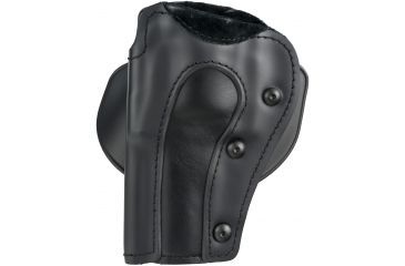 Image of Safariland 568 Custom Fit Paddle &amp; Belt Slide, S&amp;W N-Frame 4in. , Plain Black, Left Hand, 568-12-412