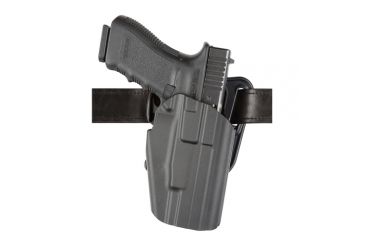 Image of Safariland 576W 7TS GLS Pro-Fit Multi-Fit Wide Frame Standard Slide Belt Loop Holster, Glock 19, Left, STX Plain, Black, 577-283-412, EDEMO3