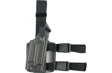Image of Safariland 6004 SLS Tactical Holster - Tactical Black, Right Hand 6004-1740-121