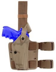 Image of Safariland 6004 SLS Tactical Holster - Tactical Black, Right Hand 6004-533-121