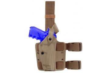 Image of Safariland 6004 SLS Tactical Holster - Tactical Black, Right Hand 6004-5612-121