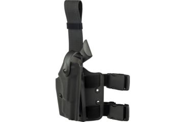 Image of Safariland 6004 SLS Tactical Holster w/Dbl Leg Straps, FNH Five-Seven, STX Tactical, Black, Right Hand, 6004-61-121