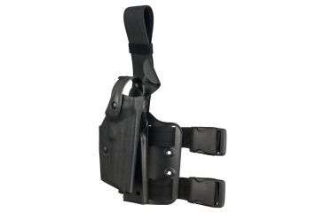 Image of Safariland 6004 SLS Tactical Holster w/Dbl Leg Straps, H&amp;K 45 Full Size, STX Tactical, Black, Right Hand, 6004-393-121