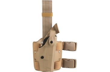 Image of Safariland 6004 SLS Tactical Holster w/Dbl Leg Straps, S&amp;W M&amp;P 45 w/Safety, STX Flat Dark Earth, Right Hand, 6004-519-551