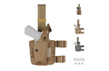 Image of Safariland 6004 Tac Holster W/ DBL Leg Straps for Beretta, Coyote Brown, Coyote Tan, Flat Dark Earth, Foliage Green, Multi Cam, OD Green