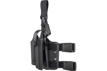 Image of Safariland 6005 SLS Tactical Holster w/Quick Release, Sig Sauer 1911 GSR w/ITI M3/M6, TLR-1/TLR-2, SF X200/X300, SSL-1 5.0in., STX Tactical, Black, Right Hand, 6005-25621-121