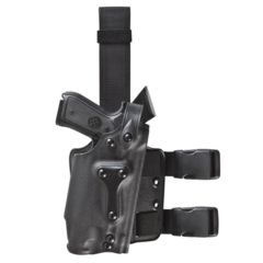 Image of Safariland 6034 SLS Military Tactical Holster, Sig Sauer P220, P226 w/ITI Mount ITI M3X/M6X 4.41in., Foliage Green, Right Hand, 6034-7712-541