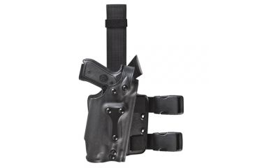 Image of Safariland 6034 SLS Military Tactical Holster, Sig Sauer P220, P226 w/ITI Mount ITI M3X/M6X 4.41in., OD Green, Right Hand, 6034-7712-561