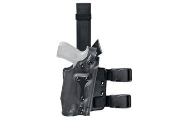 Image of Safariland 6034 SLS Military Tactical Holster, Sig Sauer P220, P226 w/ITI Mount ITI M3X/M6X 4.41in., STX Tactical, Black, Right Hand, 6034-7712-131