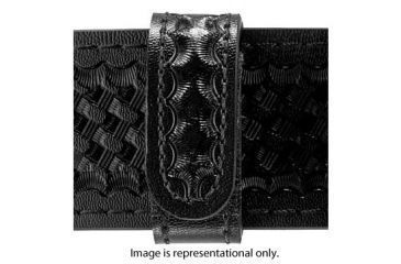 Image of Safariland 62 Belt Keeper,Hidden Snap,1.75in,Pack Of 4,Plain Black 62-4-2HS