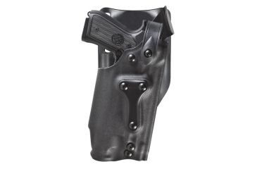 Image of Safariland 6235 SLS Low-Ride 1.5in. Drop Military Holster, Beretta 92F/M9 Rails or No Rails w/ITI Mount For Most Lights or Laser Combo, STX Flat Dark Earth, Right Hand, 6235-7312-551