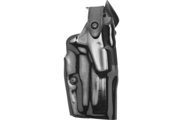 Image of Safariland 6270 Raptor Level Ii Plus Mid Ride Ubl Holster Plain Black Left Hand 6270 683 62