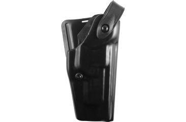 Image of Safariland 6280 SLS Level II Retention Mid-Ride Duty Holster, SA XD 5in .45 ACP, Right, Hi Gloss, Black, 6280-149-491