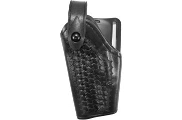 Image of Safariland 6280 Level II Retention, Mid-Ride Holster, Basket Black, Left Hand, Beretta 8000