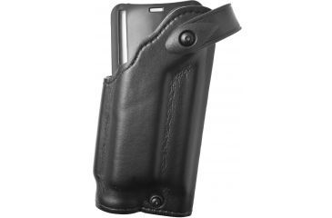 Image of Safariland 6280 Level II Retention, Mid-Ride Holster - Plain Black, Right Hand 6280-21921-61