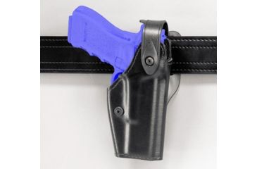 Image of Safariland 6280 Level II Retention, Mid-Ride Holster - Plain Black, Right Hand 6280-519-61