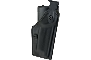 Image of Safariland 6280 Level II Retention, Mid-Ride Holster - Plain Black, Right Hand, Old BL Style 6280-140-61OBL
