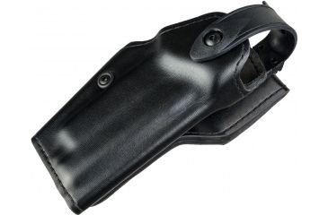 Image of Safariland 6280 Level II Retention, Mid-Ride Holster - Plain Black, Right Hand, Old BL Style 6280-140-61OBL