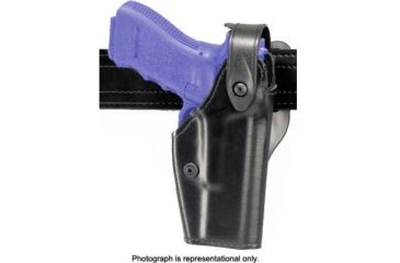 Image of Safariland 6280 Level II Retention, Mid-Ride Holster - STX Basket Weave, Right Hand 6280-27821-481