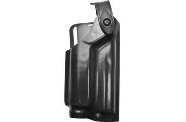 Image of Safariland 6280 SLS Level II Retention Mid-Ride Duty Holster, SIG Sauer P229R, TLR-2, Right, Hi Gloss, Black, 6280-77421-491