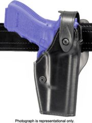 Image of Safariland 6280 Level II Retention, Mid-Ride Holster - STX Tactical Black, Left Hand 6280-261-132