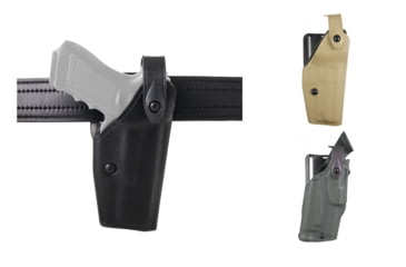 Image of Safariland 6280 SLS FN Hertal 5-7 Mid-Ride, LVL2 Retention Holster, Black, Flat Dark Earth, OD Green
