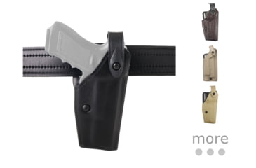 Image of Safariland 6280 SLS Mid-Ride Level II Retention Duty Holster, Glock 34/35, Black, Cordovan, Coyote Brown, Flat Dark Earth, Foliage Green, OD Green