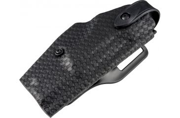 Image of Safariland 6280 SLS Mid-Ride Level-II Retention, FNH Five-Seven, STX Black Basket Weave, Right Hand, 6280-61-481