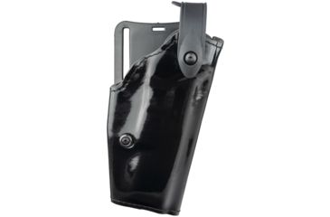 Image of Safariland 6280 SLS Level II Retention Mid-Ride Duty Holster, FN FNP-45, Right, Hi Gloss, Black, 6280-261-91