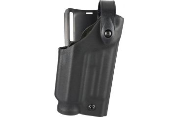 Image of Safariland 6280 SLS Mid-Ride Level-II Retention, Sig SauerP320 9/40, Full Size, STX Tactical, Black, Right Hand, 6280-450-131