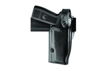 Image of Safariland 6280 SLS Level II Retention Mid-Ride Duty Holster, SIG Sauer P229R, TLR-2, Left, Hi Gloss, Black, 6280-74421-492
