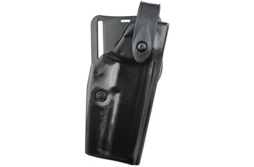 Image of Safariland 6280 SLS Mid-Ride Level-II Retention, Sig SauerP320 9/40, Full Size, STX Black Hi-Gloss, Right Hand, 6280-450-491