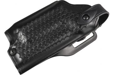 Image of Safariland 6280 SLS Mid-Ride Level-II Retention, Springfield 1911 w/M6 Light, Basket Weave Black, Right Hand, 6280-5621-81