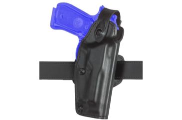 Image of Safariland 6281 Belt Holster, Self-Locking System - Plain Black, Right Hand 6281-1936-61