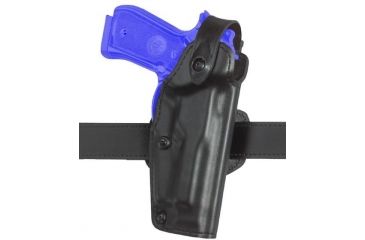 Image of Safariland 6281 Belt Holster, Self-Locking System - STX TAC Black, Left Hand 6281-530-132