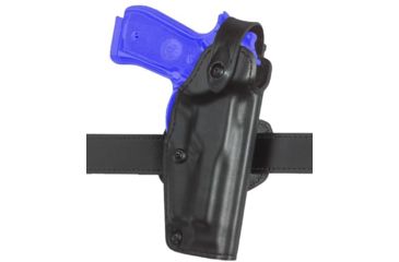 Image of Safariland 6281 Belt Holster, Self-Locking System - STX TAC Black, Left Hand 6281-75-132