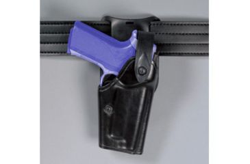 Image of Safariland 1.50" Belt Drop, Level II Retention - Basket Black, Right 6285-256-81OBL-S