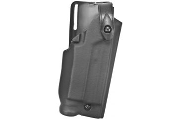 Image of Safariland SLS Low-Ride Level-II Retention Hardshell Duty Holster w/2&amp;2.25in Universal Belt Loop, Sig Sauer P228/P229 w/ITI Mount &amp; M3/M6 3.86in, STX Tactical, Black, Right Hand, 7421-131