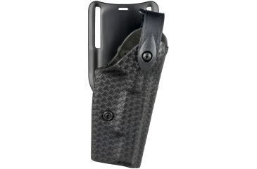Image of Safariland Model 6285 SLS Low-Ride Level-II Duty Holster, Glock 34/35 w/ITI M3/M6 Light, Right Hand, STX Basket Weave Black, 6285-68321-481
