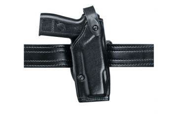 Image of Safariland 6287 SLS Belt Slide Holster, CZ 75, STX Tactical, Black, Left Hand, 1.75in Belt Loop, 6287-90-132-175
