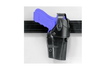Image of Safariland 6295 Mid-Ride, Level III Retention for Pistols Only Holster - Basket Black, Right Hand 6295-83-81