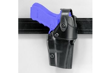 Image of Safariland 6295 Mid-Ride, Level III Retention for Pistols Only Holster - STX TAC Black, Right Hand 6295-83-131